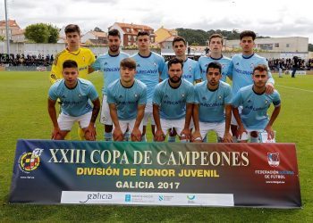 El Celta juvenil, con dos jugadores menos, cae en el descuento ante el Málaga