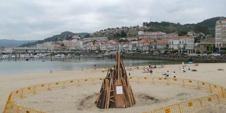 Baiona terá 29 fogueiras esta noite de San Xoán