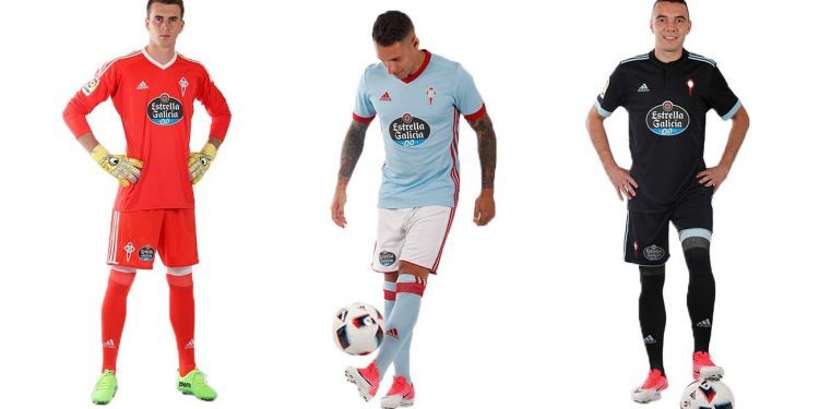 El Celta pone a la venta sus nuevas equipaciones este viernes