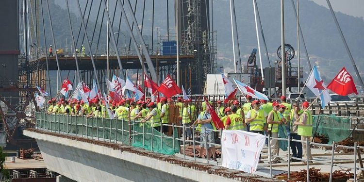A UTE da ponte de Rande obrigará as subcontratas a cumprir co salario e a xornada