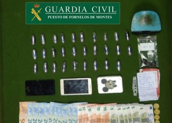 Detenida una joven de Vigo con 29 bellotas de hachís