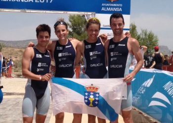 Galicia, bronce nos relevos mixtos do Campionato de España
