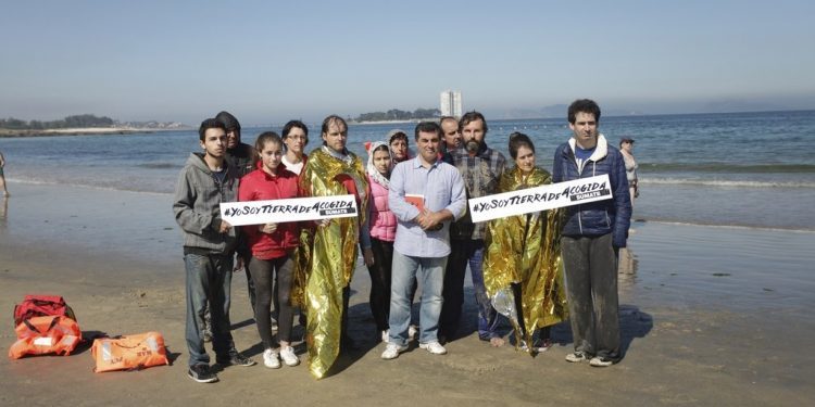 Entreculturas convoca una concentración en Samil para apoyar a los refugiados
