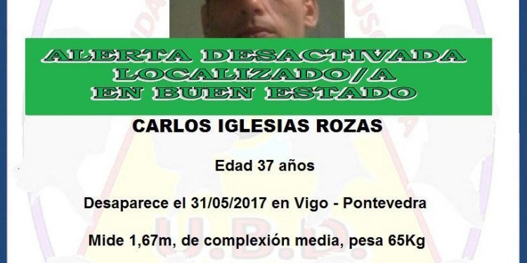 Hallado en buen estado el hombre de 37 años desaparecido en Vigo