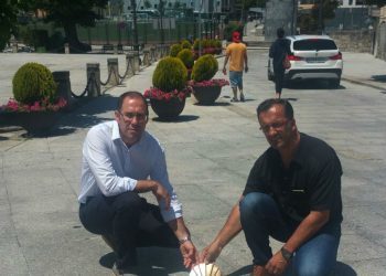 Baiona reforza a pegada do Camiño de Santiago pola costa no seu Casco Histórico