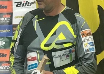 Chus Puras consigue su primer podio en moto