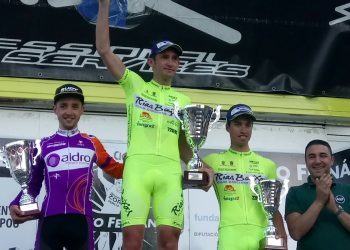 Doblete del Club Ciclista Rías Baixas en Aguilar de Campoo