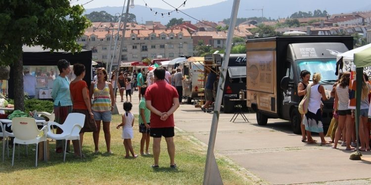 A caravana de «food trucks» regresa a Nigrán con «Rilla na rúa»