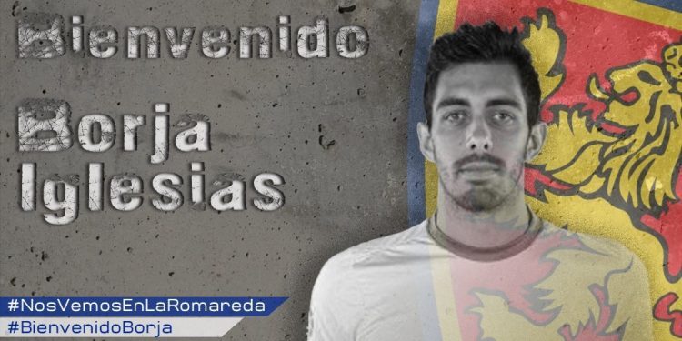 Borja Iglesias jugará cedido en el Zaragoza durante una temporada