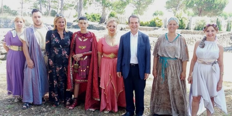 Vuelven las visitas teatralizadas gratuitas de la vida romana en Mirambell