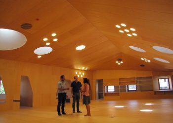 Finalizan as obras da nova Biblioteca de Baiona para a súa apertura en outono