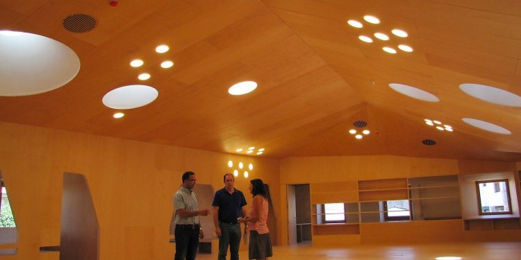 Finalizan as obras da nova Biblioteca de Baiona para a súa apertura en outono