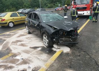 Cinco heridos en Nigrán y tres, uno de ellos un niño, en Mos