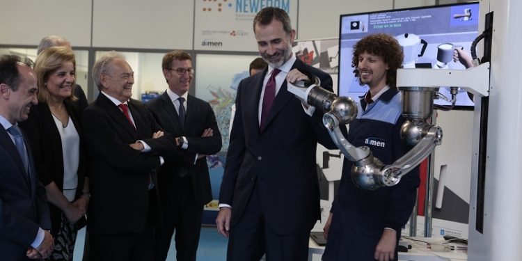 El Rey Felipe VI preside el 50 aniversario del centro tecnológico Aimen