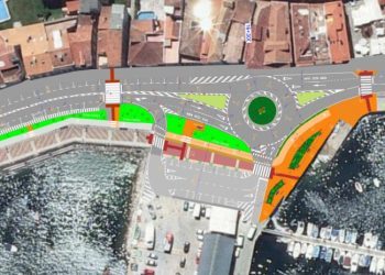 Nova alameda, carril-bici e glorieta para abrir Baiona ao mar