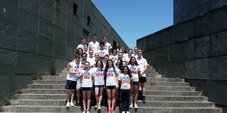 El Náutico de Vigo logra 29 medallas en el Campeonato Gallego de natación