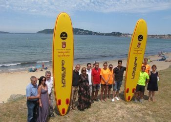 Táboas de rescate para as praias de Nigrán