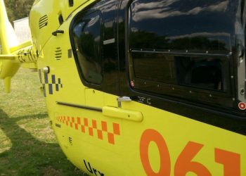 Movilizan un helicóptero para asistir a una mujer que cayó por unas escaleras en A Cañiza