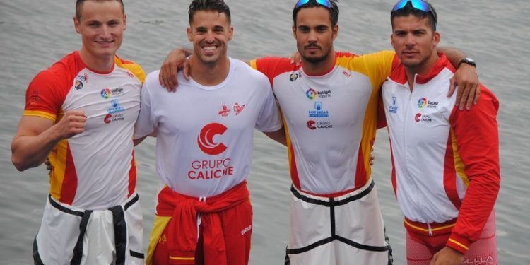 El cangués Rodrigo Germade gana el Mundial de K-2 500 metros