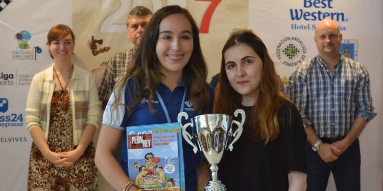 A miñorana Mireya Represa, dobre campioa de España de xadrez en categoría cadete