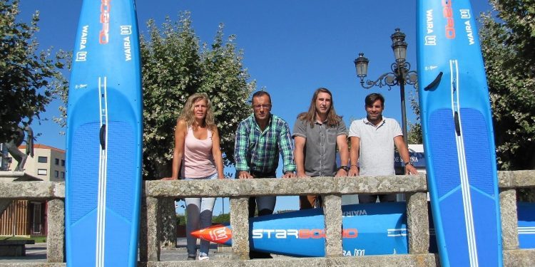 A baía de Baiona convértese en banco de probas mundial de Paddle Surf