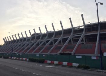 Caballero insiste en que las obras de Balaídos “van estupendamente” y que “se están cumpliendo los plazos”