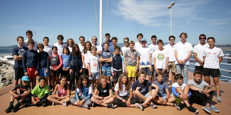 Un olímpico vigués con la cantera del Club Marítimo de Canido