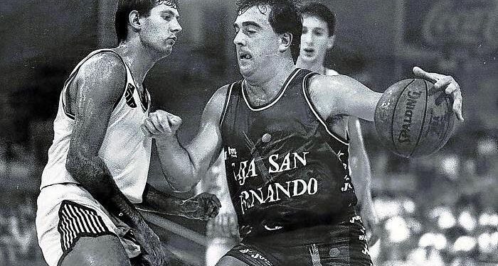 Quino Salvo en un partido con el Baloncesto Sevilla. / Foto: Baloncesto Sevilla