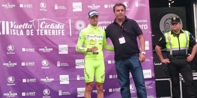 Nanclares se quedó con la miel en los labios en la última etapa de la Vuelta a la Isla de Tenerife