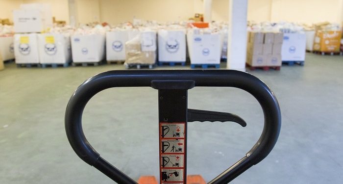 El Banco de Alimentos repartió 1,2 millones de kilos de comida en 2017