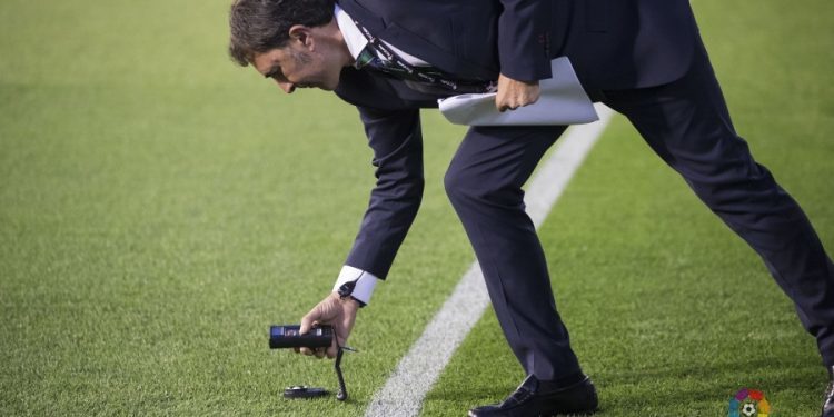 Caballero asegura que “no hubo ningún problema de luz” en el Celta-Getafe