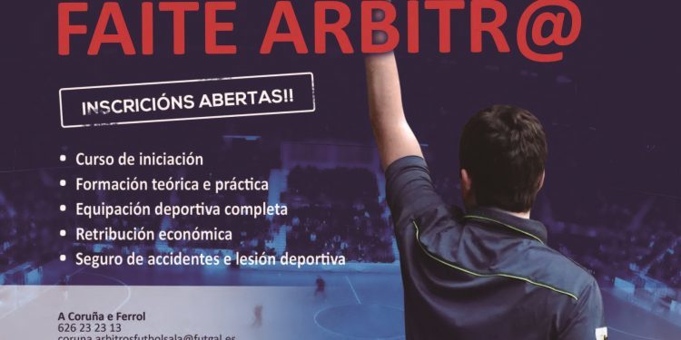 Vigo busca árbitros de fútbol sala