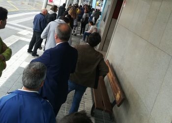 Colas de una hora en Balaídos para gestionar el cambio de asiento