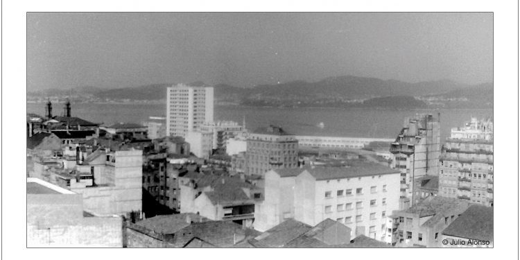 Vigo en los años setenta desde la Caja de Ahorros