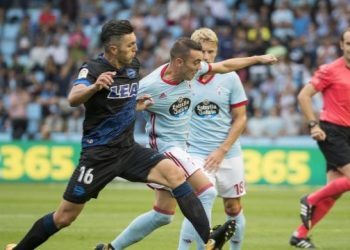 El Celta recurrirá la amarilla a Aspas ante el Comité de Apelación