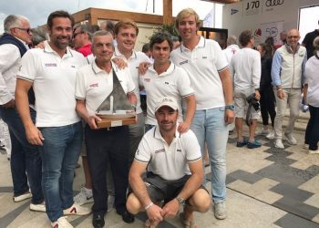 «Marnatura», de los vigueses Freire y Bugallo, subcampeones del mundo de J70 Corinthian