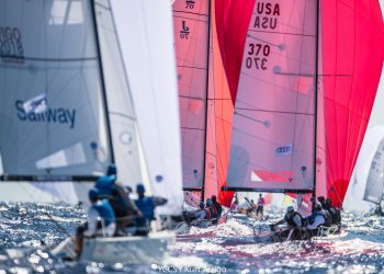 La flota española de J70 pelea por el título en el Mundial de Porto Cervo