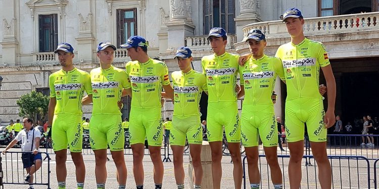 Jesús Nanclares llegó fugado en la etapa inicial de la Volta a la Provincia de Valencia