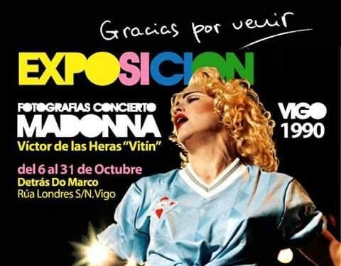 El concierto de Madonna en Vigo inspira una exposición