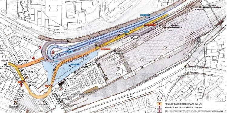 O novo túnel da rúa Lepanto conta xa cunha partida municipal