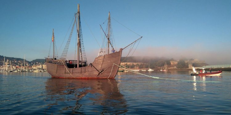 «La Pinta» se hace de nuevo a la mar