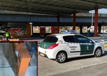 Detienen a un vecino de Nigrán acusado de intentar robar por tercera vez en el peaje de la autopista