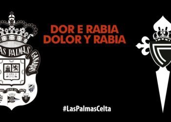 Celta y Las Palmas lucirán una camiseta homenaje a las víctimas de los incendios