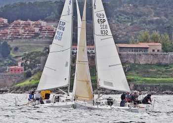Las regatas vuelven a Baiona de la mano de la Liga de Otoño AXA J80