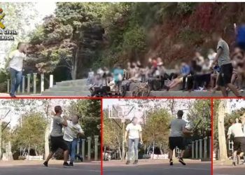 La Guardia Civil investiga una pelea entre jóvenes concertada en un parque público