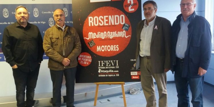 Rosendo, Medina Azahara e Motores, cartel do novo Festival de Rock Concello de Vigo