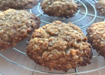 Galletas veganas de avena y coco