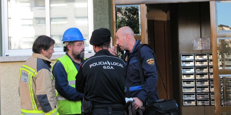 La mujer herida en Vigo sufre quemaduras muy graves al explotar el horno