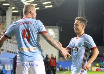 El Celta entra en la Copa a cabezazos