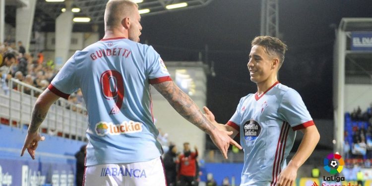 El Celta entra en la Copa a cabezazos